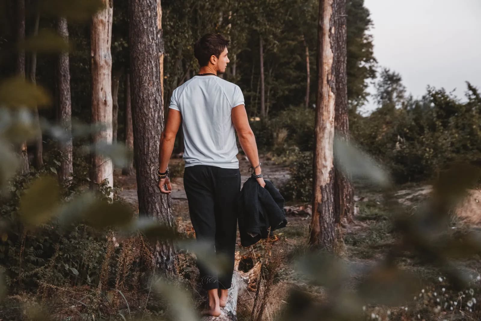 outdoors walking